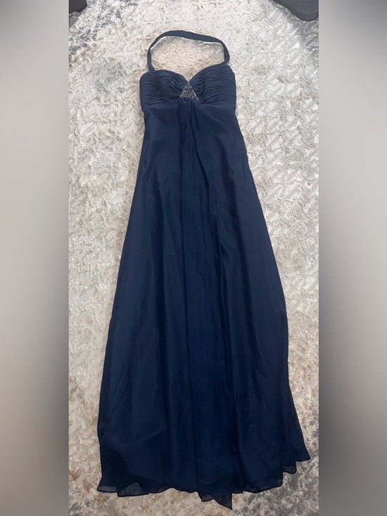couture col Dresses & Skirts - Couture collection prom formal dance dress Navy size 4